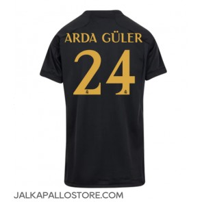 Real Madrid Arda Guler #24 Kolmaspaita Naisten 2023-24 Lyhythihainen